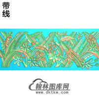 芭蕉精雕图(BJ-063-)