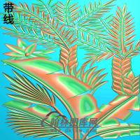 芭蕉精雕图（BJ-072-）