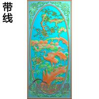 松鹤精雕图（SH-001)