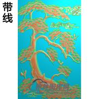 松鹤精雕图（SH-242)