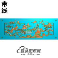 松鹤精雕图（SH-261)