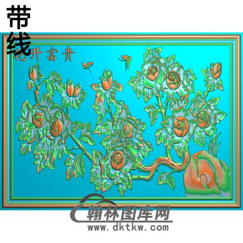 松鹤精雕图（SH-263)