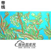 BJ-091-芭蕉精雕图