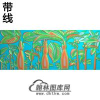 BJ-100-芭蕉精雕图