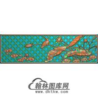 荷花精雕图（HHY-032)