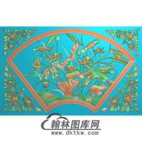 荷花精雕图（HHY-073)