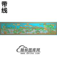 荷花精雕图（HHY-084)