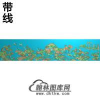 荷花精雕图（HHY-087)