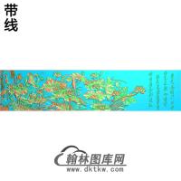 荷花精雕图（HHY-111)