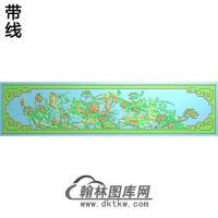 荷花精雕图（HHY-122)