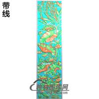 荷花精雕图（HHY-129)