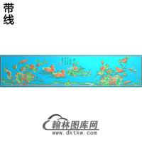 荷花精雕图（HHY-150)
