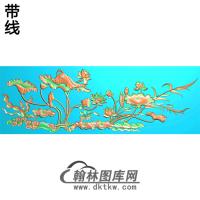荷花精雕图（HHY-190)