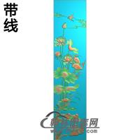荷花精雕图（HHY-238)