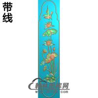 荷花精雕图（HHY-239)