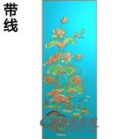 荷花精雕图（HHY-240)