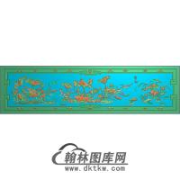 荷花精雕图（HHY-267)