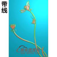 荷花精雕图（HHY-479)