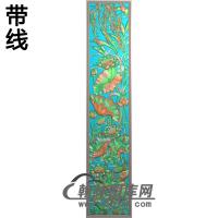 荷花精雕图（HHY-498)