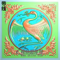 松鹤精雕图（SH-012)