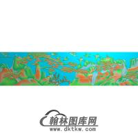 松鹤精雕图（SH-092)