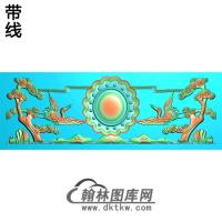 松鹤精雕图（SH-126)