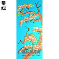 松鹤精雕图（SH-169)
