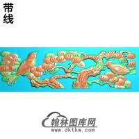 松鹤精雕图（SH-182)