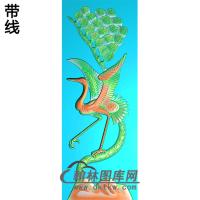 松鹤精雕图（SH-200)