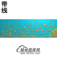 荷花精雕图（HHY-551）