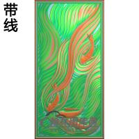 荷花精雕图（HHY-566）