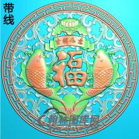 荷花精雕图（HHY-571）