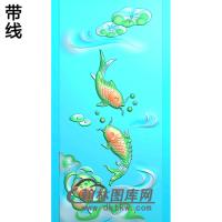 荷花精雕图（HHY-587）