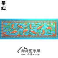 荷花精雕图（HHY-606）
