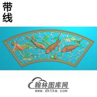 荷花精雕图（HHY-658）