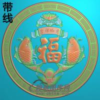 荷花精雕图（HHY-672）