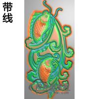 荷花精雕图（HHY-676）
