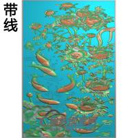 荷花精雕图（HHY-682）
