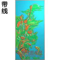 荷花精雕图（HHY-720）