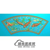 荷花精雕图（HHY-757）