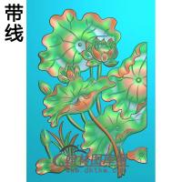 荷花精雕图（HHY-775）