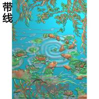 荷花精雕图（HHY-862）