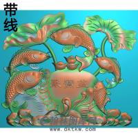 荷花精雕图（HHY-863）