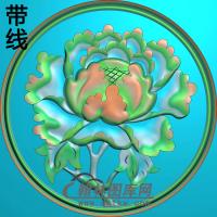 牡丹花鸟精雕图（MD-878)