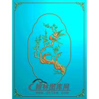 4块四季花无线精雕图（MH-004）