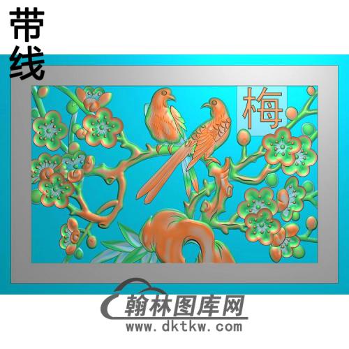 HD-193-花草动物系列精雕图（MH-030）