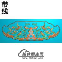HN-2206花鸟板精雕图（MH-047）