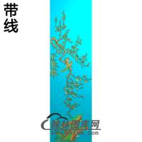 MH-210-梅花大门板精雕图（MH-142）