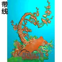 MH-3112-梅花完精雕图（MH-198）