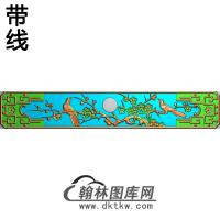 MH-5002- 梅花格抽屉精雕图（MH-205）